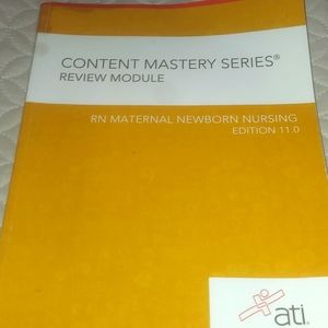 Ati content mastery series nursing  review modules